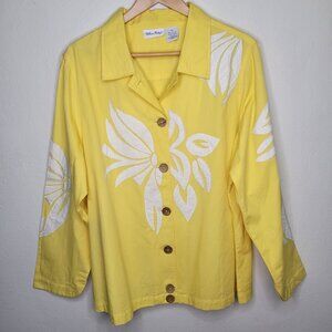 Willow Ridge Yellow Embroidered Western Jacket Size 2X